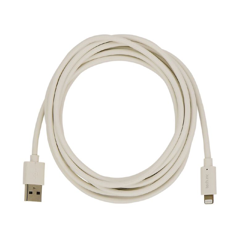 Tech.Inc USB-A to Lightning Cable - 3m, , hi-res