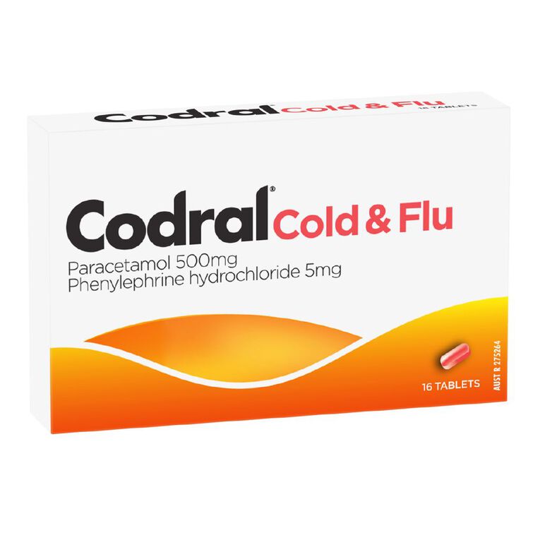 Codral Cold And Flu 16s, , hi-res