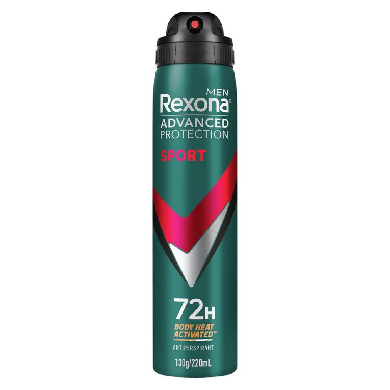 Rexona Men Antiperspirant Advanced Protection Deodorant Sport 220ml, , hi-res