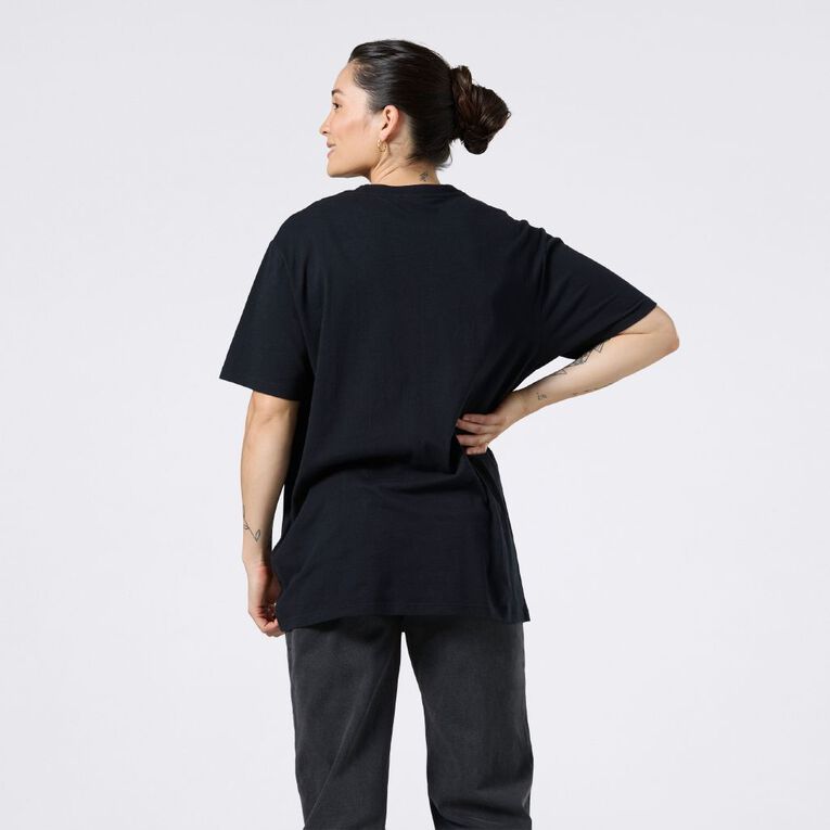 All Blacks Adults' Tee Short Sleeve, Black, hi-res