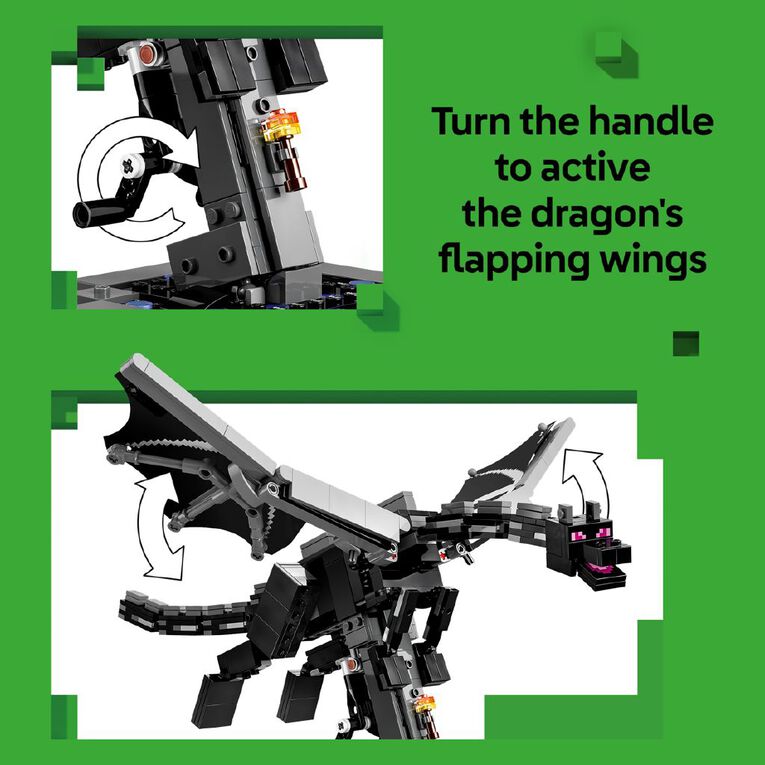 LEGO Minecraft Ender Dragon Display 21595, , hi-res