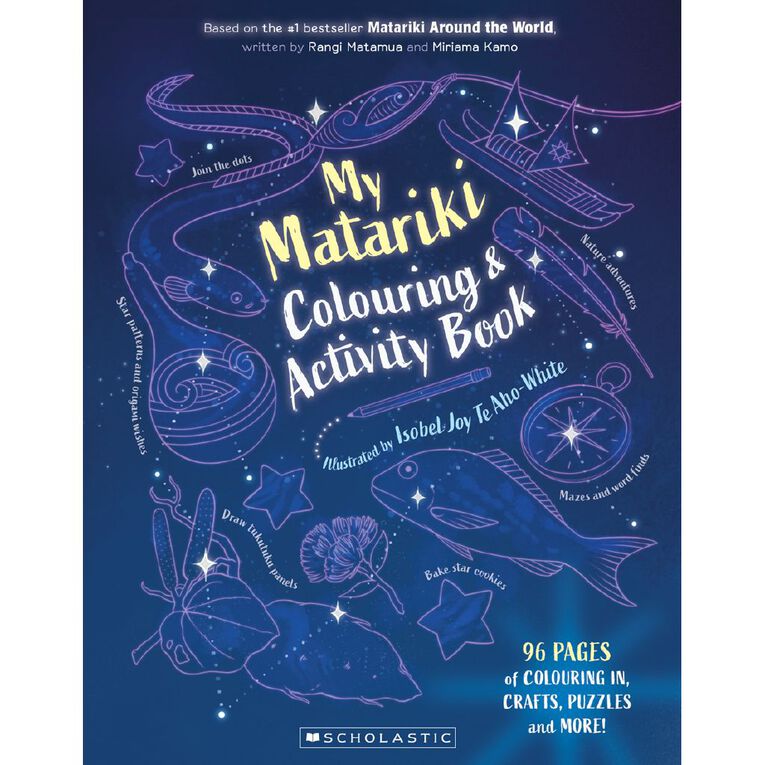 My Matariki Colouring And Activity Book by Rangi Matamua, , hi-res