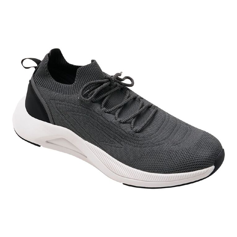 Active Intent Men's Fraser Trainers, Grey, hi-res