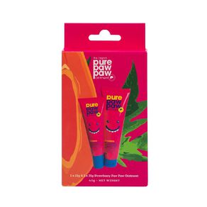 Pure Paw Paw Duo Strawberry 1 x 15g & 1 x 25g Paw Paw Ointment