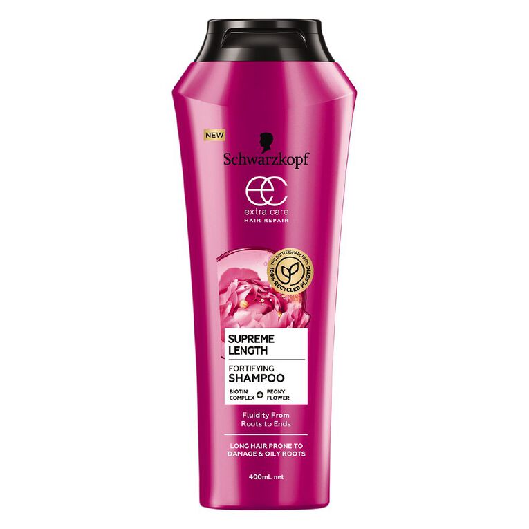 Schwarzkopf Extra Care Supreme Length Shampoo 400ml, , hi-res