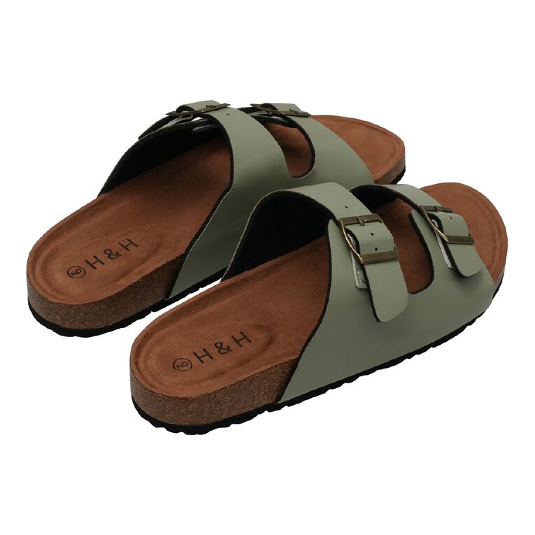 H&H Women's Rachel Sandals, Khaki, hi-res