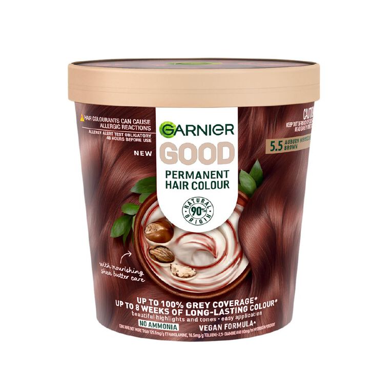 Garnier Good Hair Colour Auburn Hibiscus Brown 5.5, , hi-res