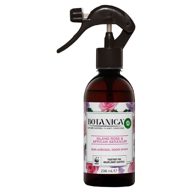 Air Wick Botanica Room Spray Island Rose & African Geranium 236ml 236ml, , hi-res