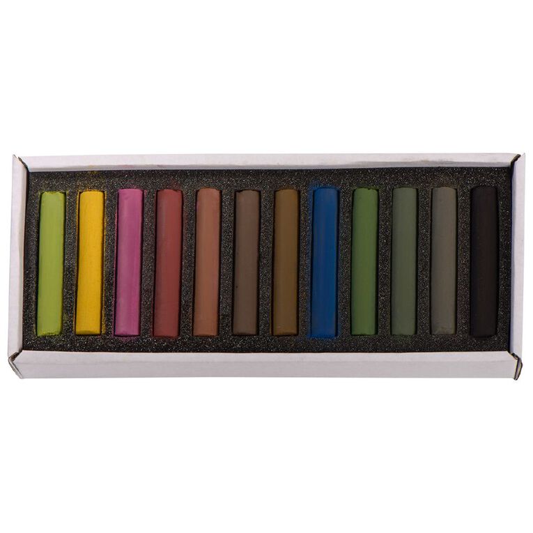 BLOCKX Soft Pastel 12 Set Dark Assorted, , hi-res