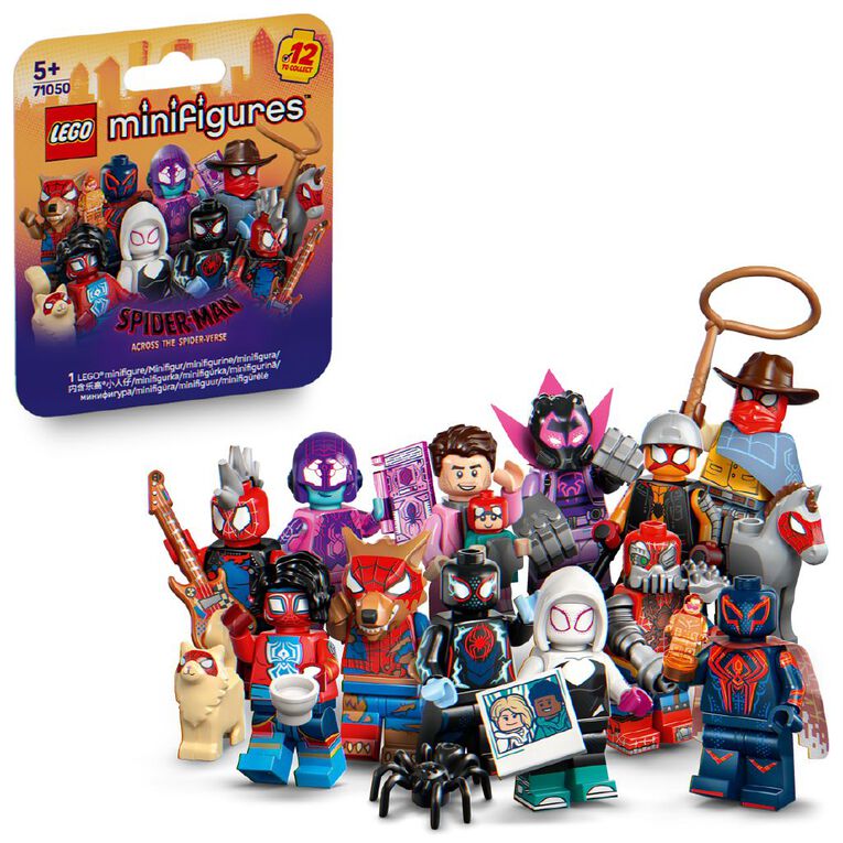 LEGO Minifigures Spider-Man: Across the Spider-Verse 71050, , hi-res
