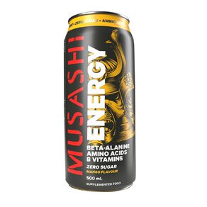 Musashi Mango Energy Drink 500ml
