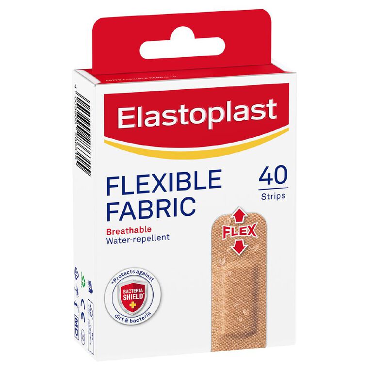 Elastoplast Fabric Flexible Strips 40 Pack, , hi-res