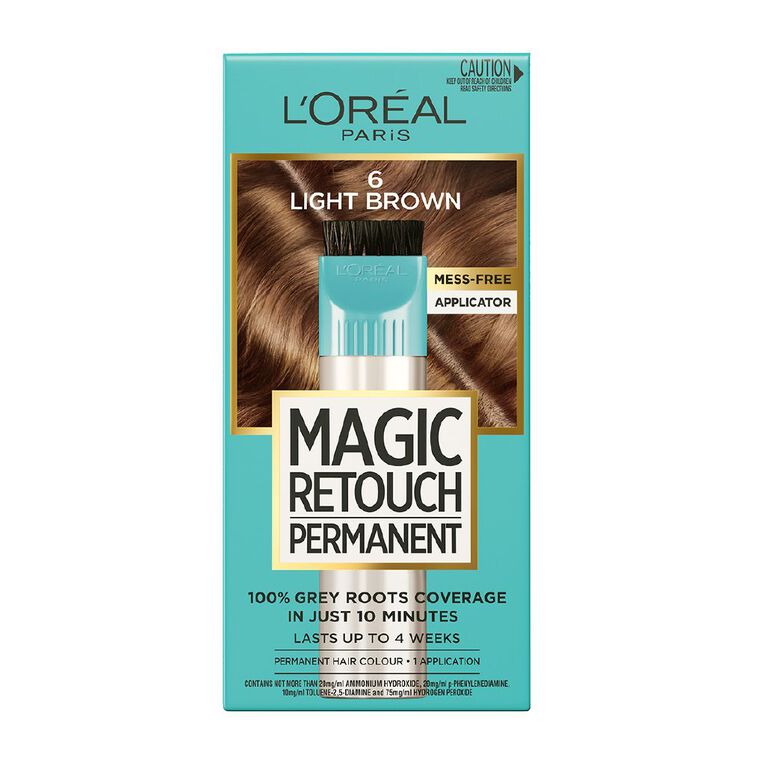 L'Oreal Paris L'Oreal Paris Magic Retouch Permanent 6 Light Brown, , hi-res