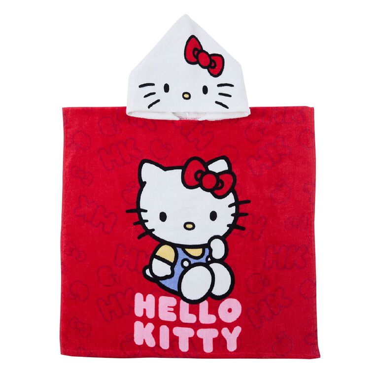 Hello Kitty Hooded Beach Towel, , hi-res