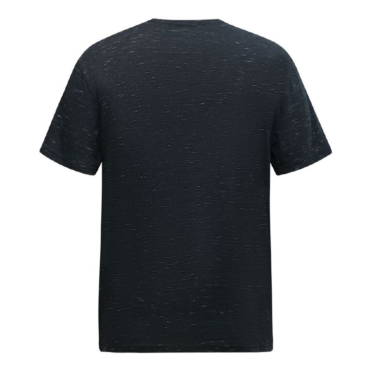 Garage Men's Pocket Space Dye Tee, Black, hi-res