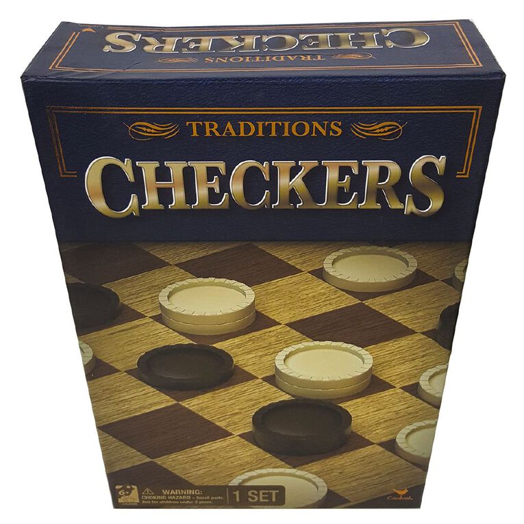 Traditions Checkers Game, , hi-res