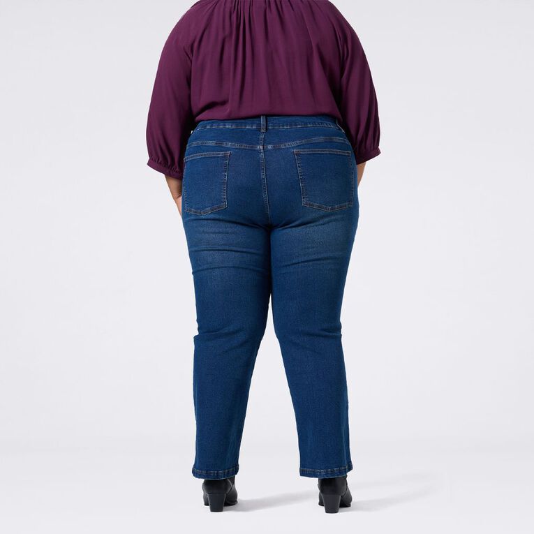 H&H Curve Women's Bootcut Jeans, Denim, hi-res