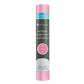 Silhouette Heat Transfer Vinyl 12in x 3ft Pink