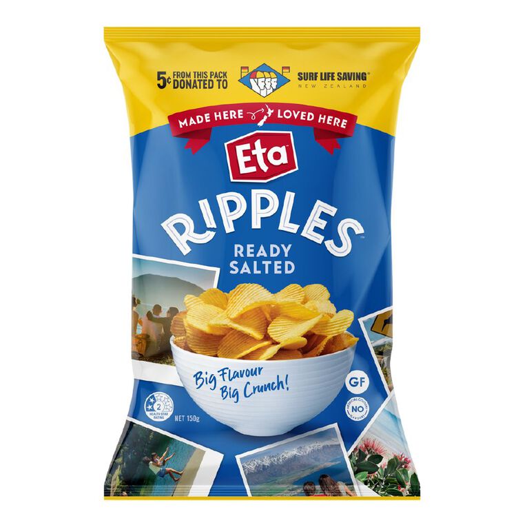 Griffin's Ripples Ready Salted 150g, , hi-res