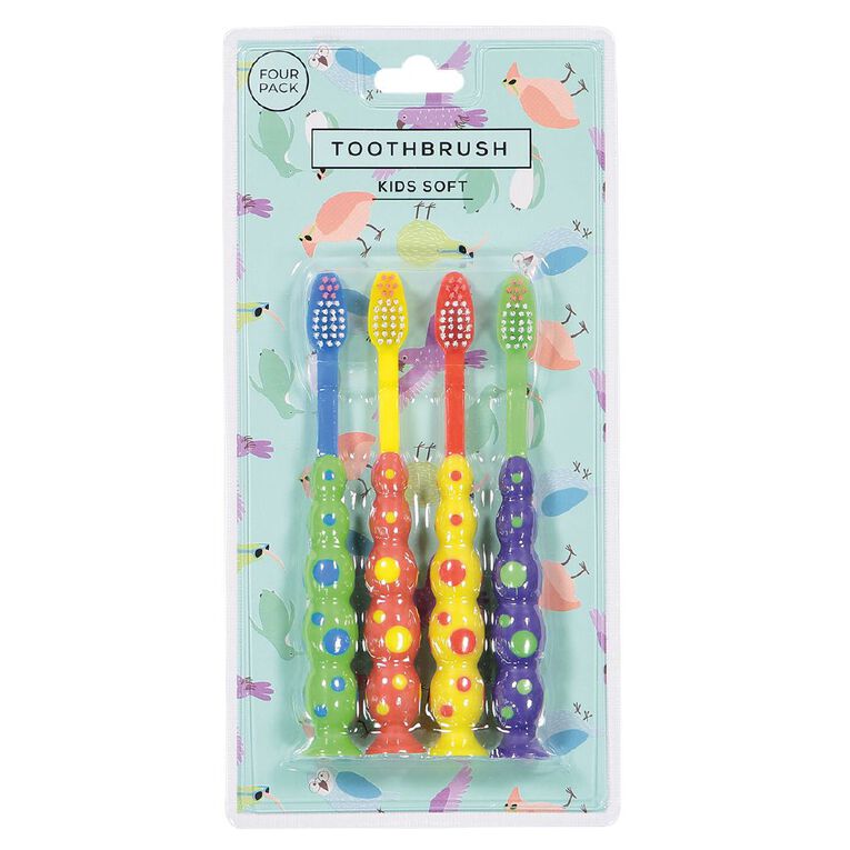 Kids' Toothbrush 4 Pack, , hi-res