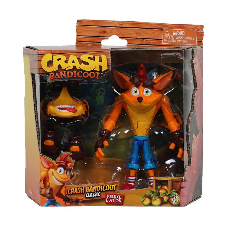 Crash Bandicoot 6 Inch Deluxe Spinning Figures Assorted Assorted The