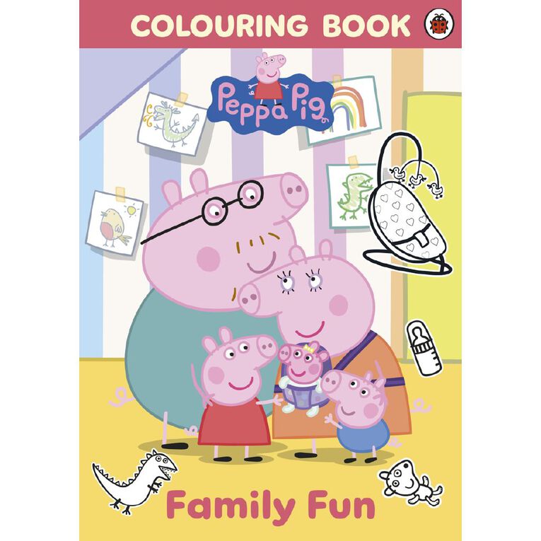 Peppa Pig: Family Fun Colouring Book, , hi-res