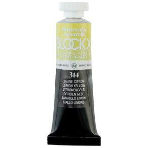 BLOCKX Watercolour Tube 15ml S3 314 Lemon Yellow