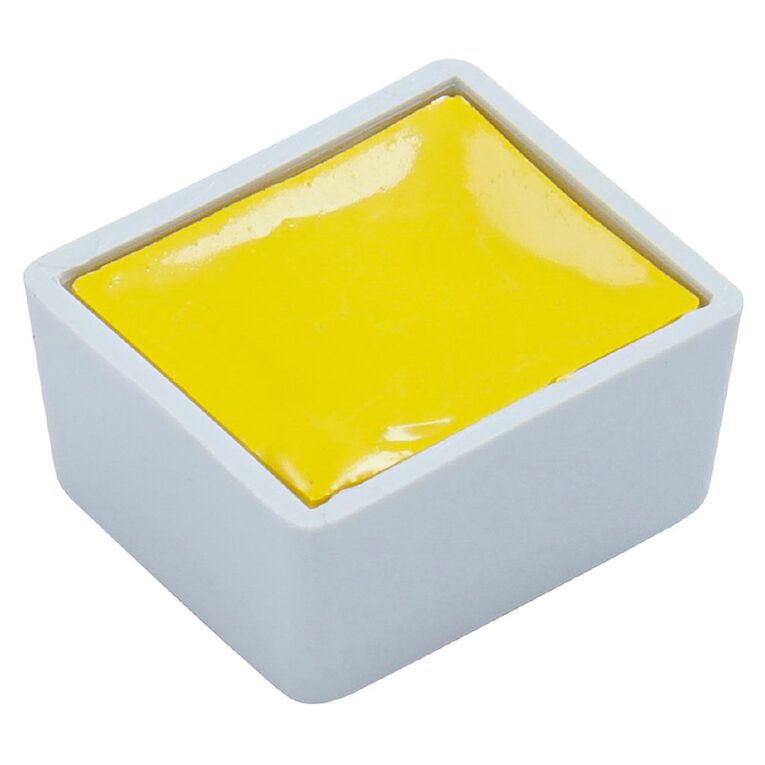 BLOCKX Watercolour Half Pan S2 212  Yellow Yellow, , hi-res