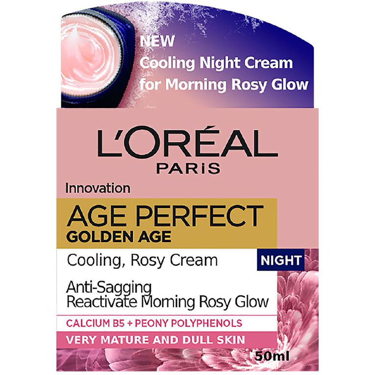 L'Oreal Paris Age Perfect Golden Age Night Cream 50ml, , hi-res