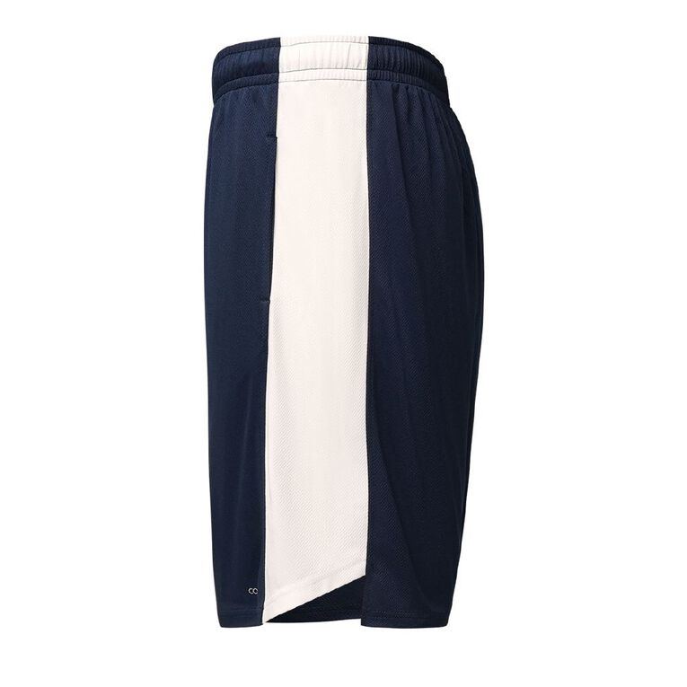 Active Intent Men's Panel Basketball Shorts, Blue Dark, hi-res