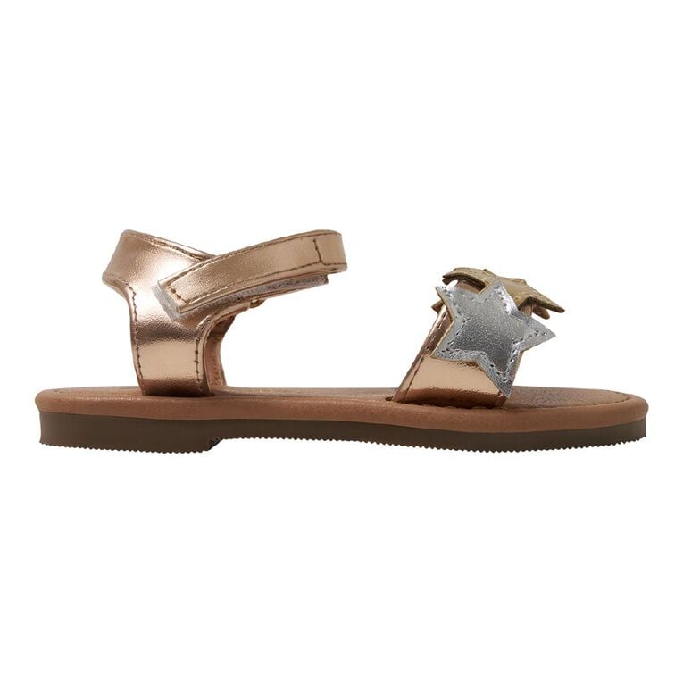Young Original Junior Kids' Starlight Sandals, Rose Gold, hi-res