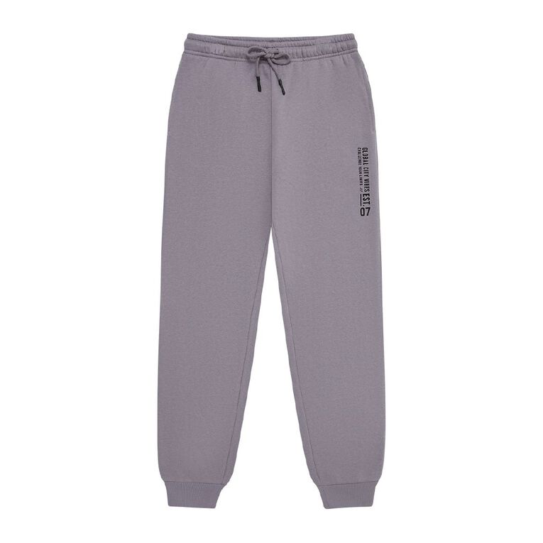 Young Original Boys' Trackpants, Grey Dark, hi-res