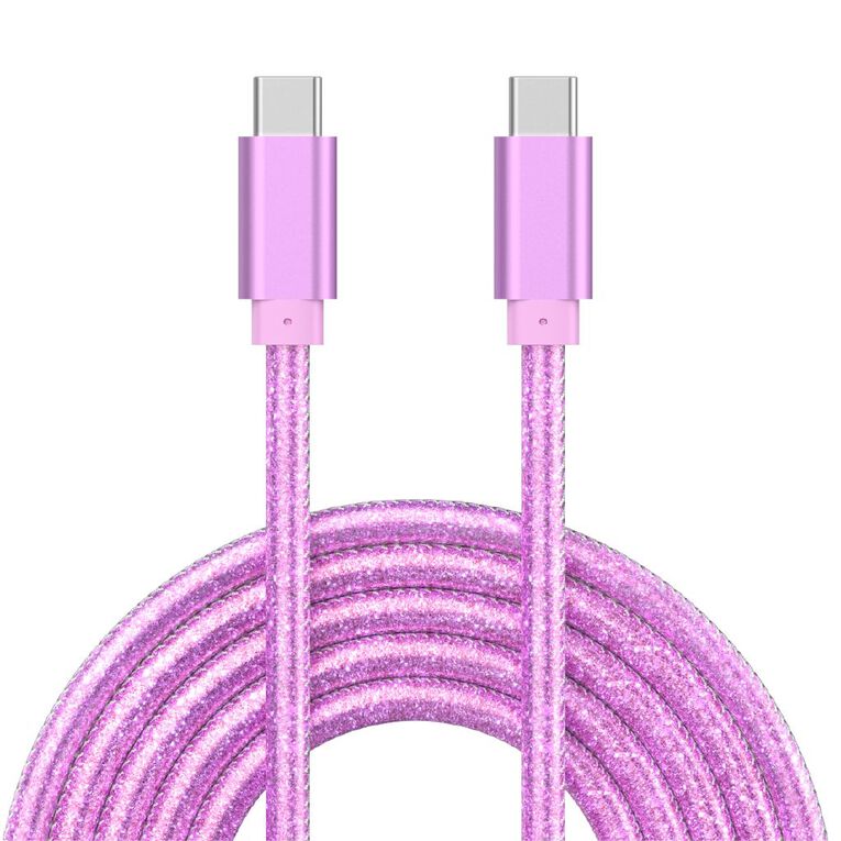 Tech.Inc 1M USB-C to USB-C Cable Purple Mid, , hi-res