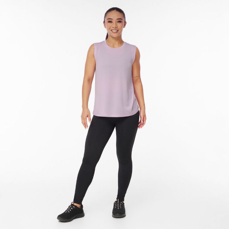 Active Intent Women's Panel Tank, Purple, hi-res