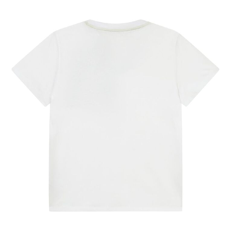Young Original Print Short Sleeve Tee, White ZOMBIE, hi-res