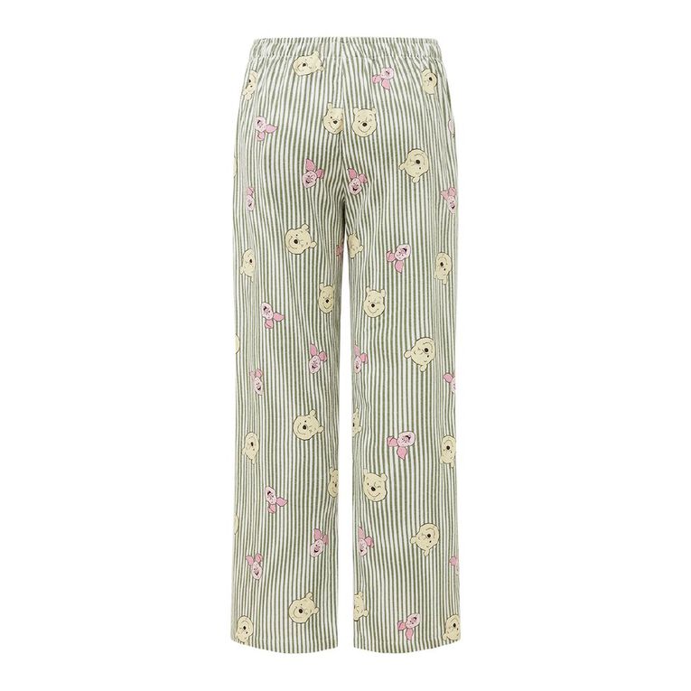 Winnie the Pooh Women's Flannel Pants, Cream, hi-res
