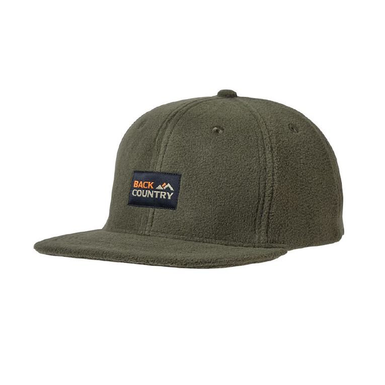 Back Country Adults' Fleece Trucker Cap, Green Dark, hi-res
