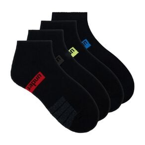 Underworks Men's Low Cut Sport Socks 4 Pack