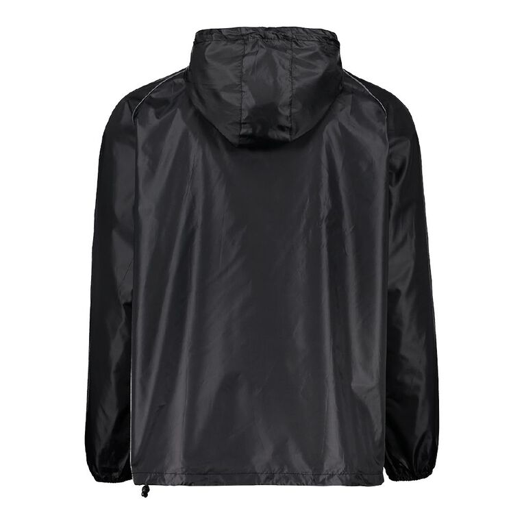 Rivet Anorak in a Bag, Black, hi-res