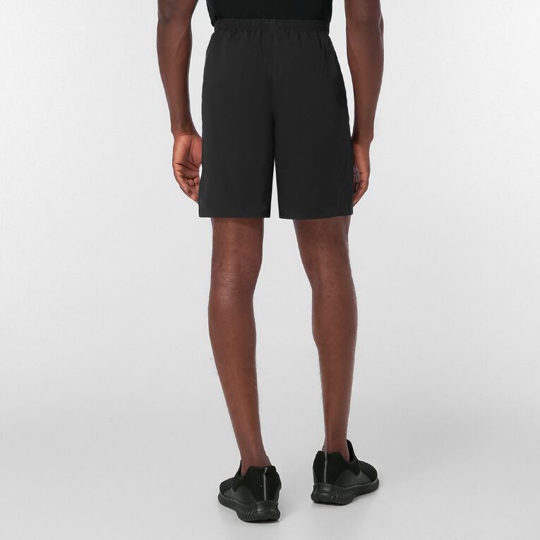 Active Intent Men's Woven Sport Shorts, Black, hi-res