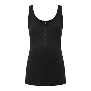 H&H Maternity Henley Tank