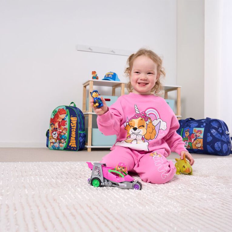 Paw Patrol Preschool Printed Sweatshirt, Pink Mid, hi-res