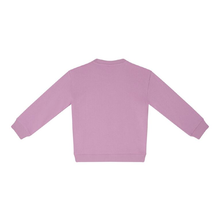 Young Original Kids' Crew Sweatshirt, Purple Mid, hi-res