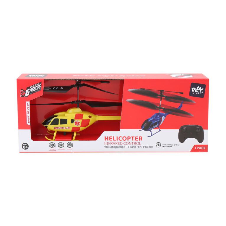 Play Studio IR Helicopter With Gyroscope Assorted, , hi-res