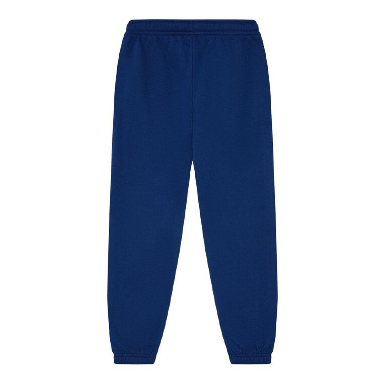 Young Original Printed Cuffed Trackpants, Blue Dark, hi-res