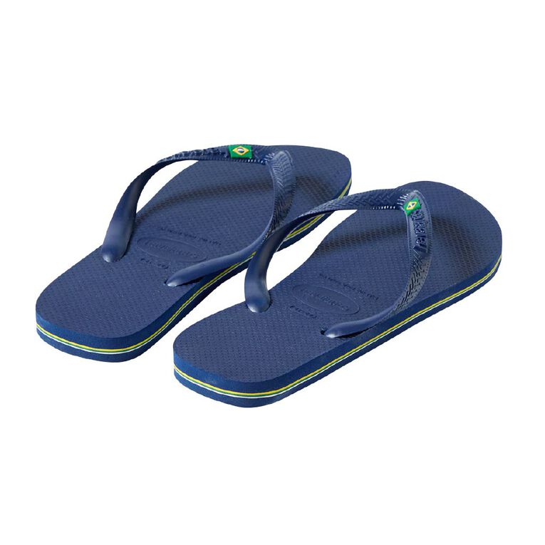 Havaianas Brazil Jandals, Navy, hi-res