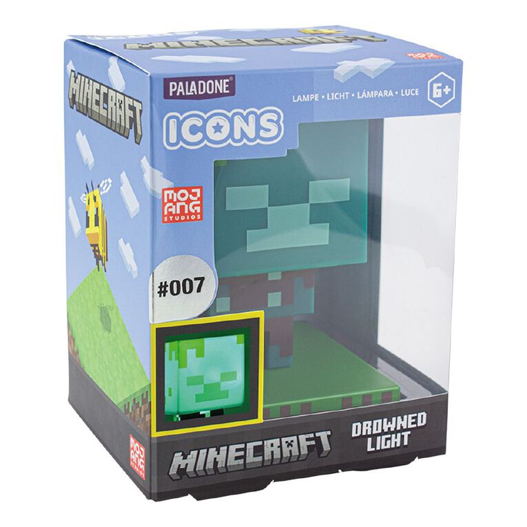 Minecraft Drowned Zombie Icon Light, , hi-res