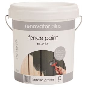 Renovator Plus Fence Paint Karaka 10L