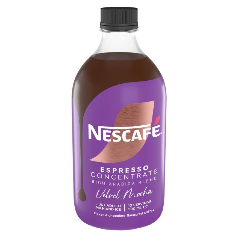 Nescafe Espresso Concentrate Velvet Mocha 500ml, , hi-res