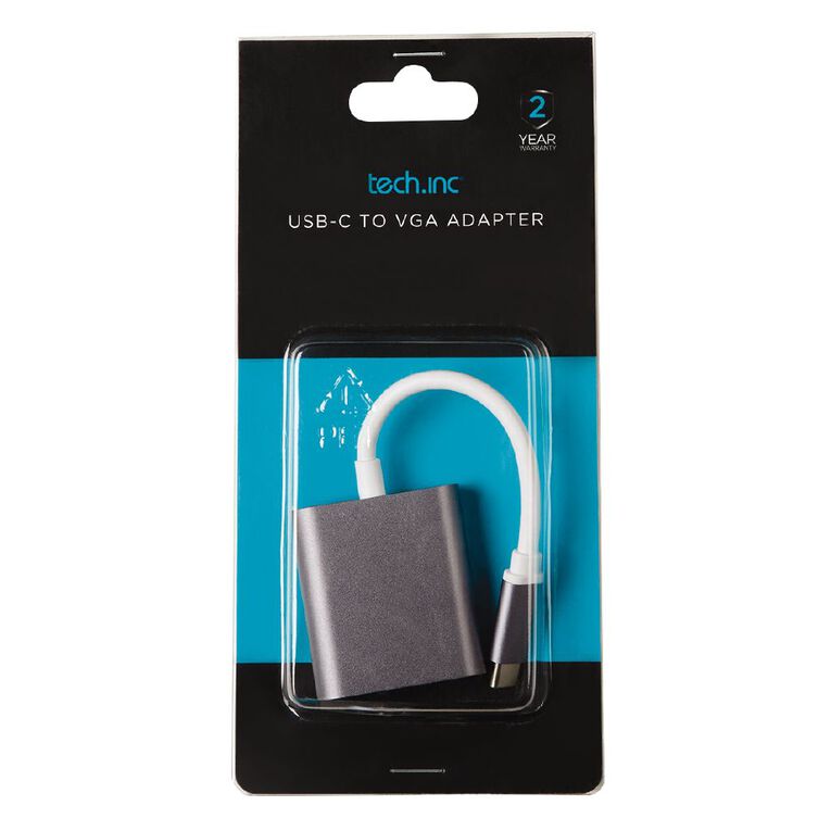 Tech.Inc USB-C to VGA Adapter, , hi-res